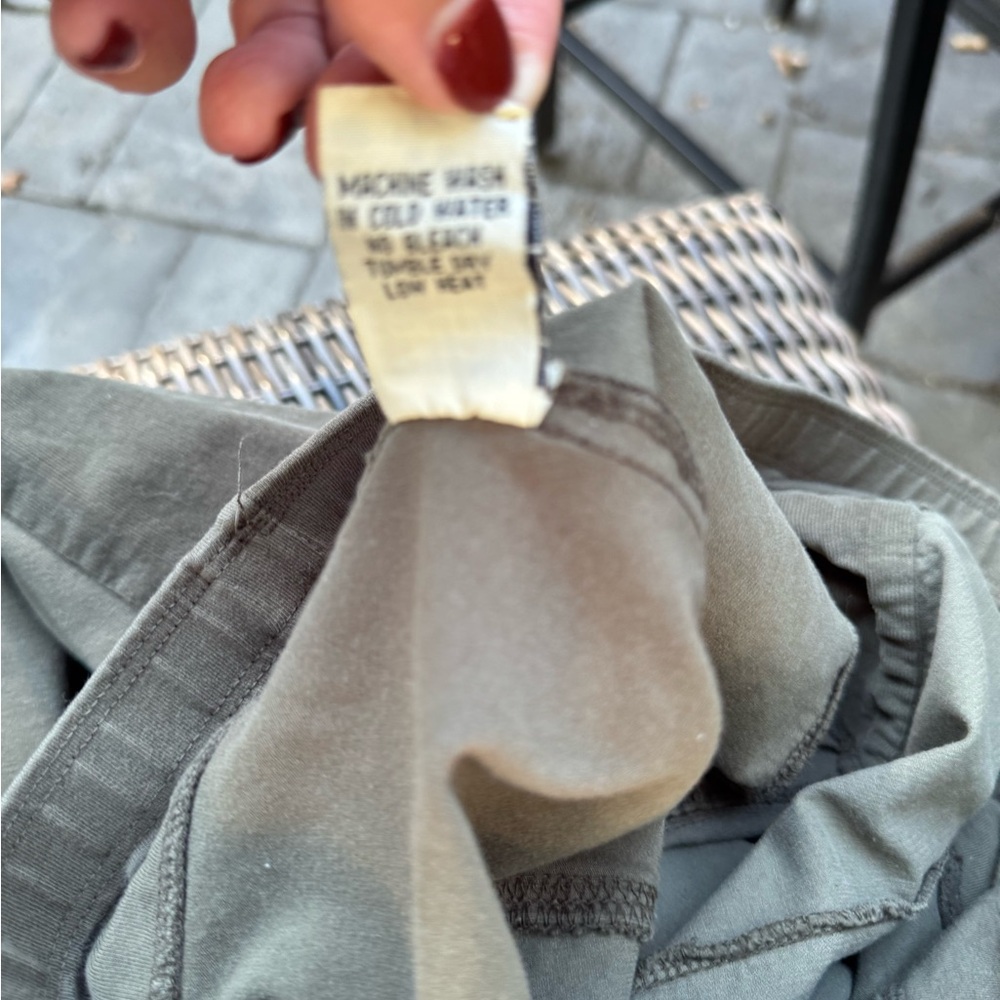 Women's Olive Cargo Joggers - Picture 5 of 5
